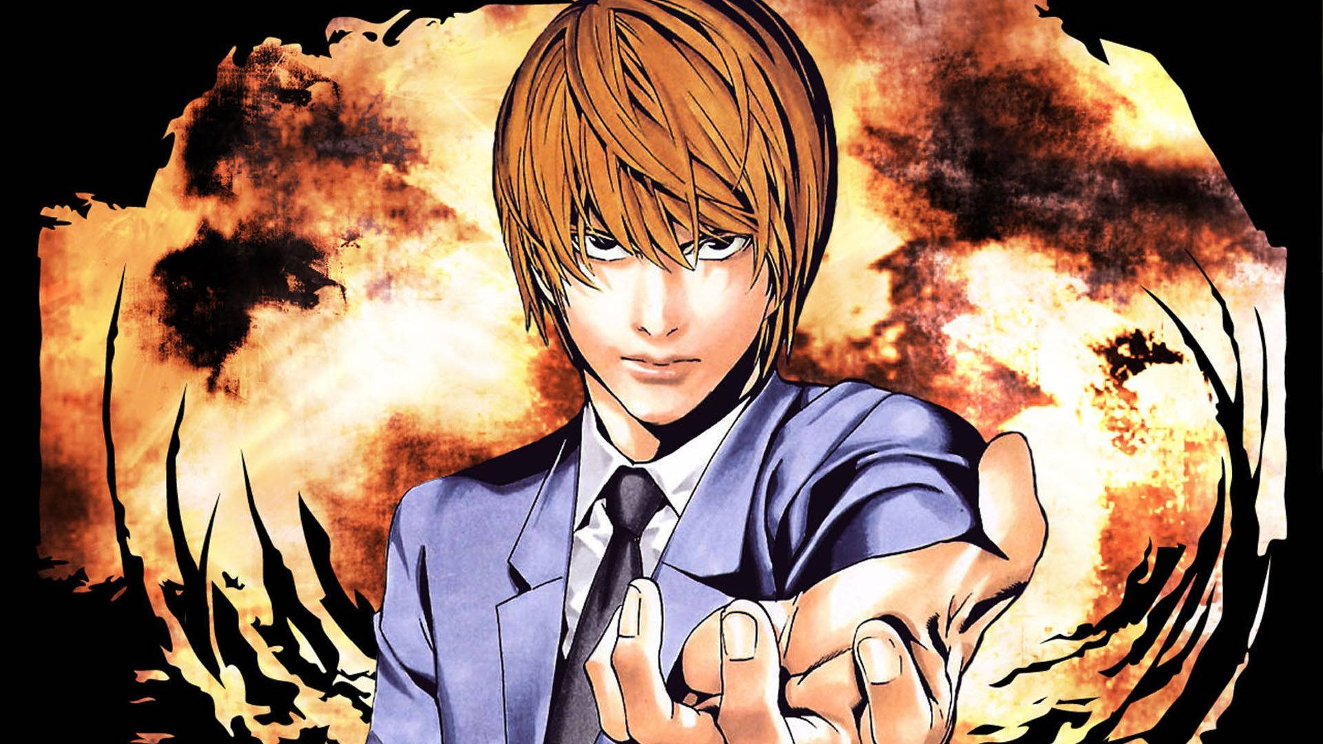 Light Yagami, o protagonista de Death Note, em sua busca por um mundo sem crimes.