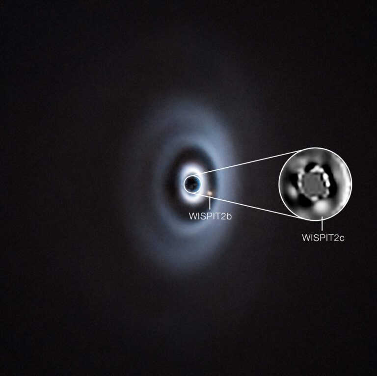 WISPIT 2: ESO confirma dois planetas gigantes nascendo em disco de estrela jovem