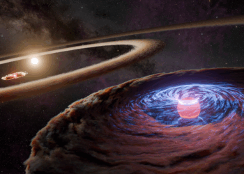 James Webb fotografa planeta bebê em formação